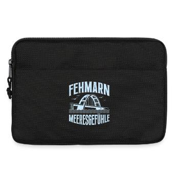 Ostsee Urlaub FEHMARN MEERESGEFÜHLE Lustiges - Laptoptasche 13" - Schwarz - Vorne