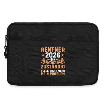 Retirement No longer responsible - Pensioners 2026 - Laptop bag 13" - black - Front