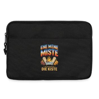 Ene mene muck ich wünsch mich In kiste bootleg - Sacoche pour ordinateur portable 13 pouces - noir - Devant