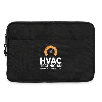 Expert en réparation CVC Technologie de climatisation - Sacoche pour ordinateur portable 13 pouces - noir - Devant