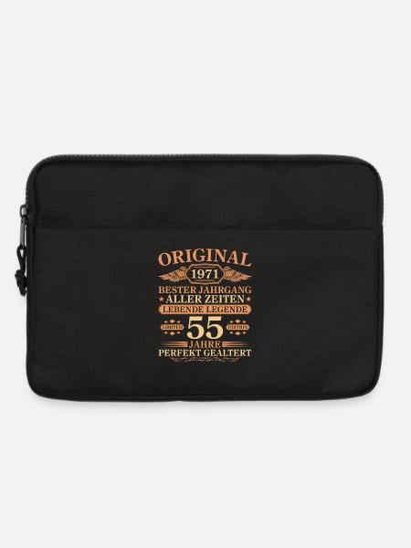 1971 Jahrgang Perfekt Gealtert 55. Geburtstag - Laptoptasche 13" - Schwarz