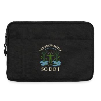 Forest Walk Overthinker Mental Reset - Laptop bag 13" - black - Front