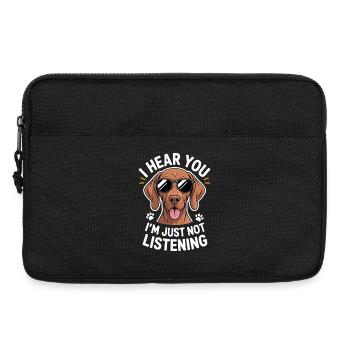 Vizsla Saying Dogs Funny Vizsla Gift - Laptop bag 13" - black - Front