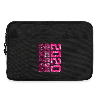 LIMITED EDITION 2020 6 YEARS PINK 6TH BIRTHDAY - Laptop bag 13" - black - Front