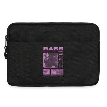 Bassiste amateur de basse Streetwear - Sacoche pour ordinateur portable 13 pouces - noir - Devant