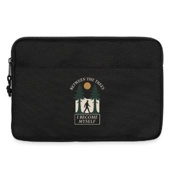Forest Walk Overthinker Mental Reset - Laptop bag 13" - black - Front