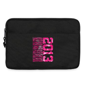 LIMITED EDITION 2013 13 YEARS PINK 13TH BIRTHDAY - Laptop bag 13" - black - Front