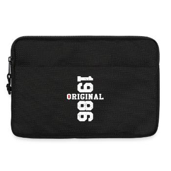 Original 1986 Vintage Jahrgang Geburtstag Geschenk - Laptoptasche 13" - Schwarz - Vorne