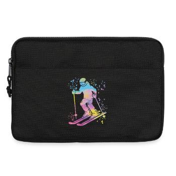 Ski alpin Sports d’hiver Ski nordique - Sacoche pour ordinateur portable 13 pouces - noir - Devant