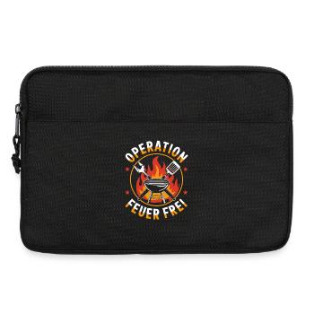  Operation Feuer Frei Grillmeister Motiv für - Laptoptasche 13" - Schwarz - Vorne
