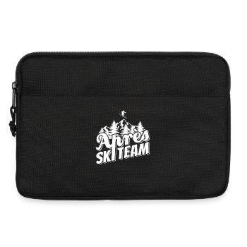 Après Équipe de ski, sports d’hiver, forfaits ski - Sacoche pour ordinateur portable 13 pouces - noir - Devant
