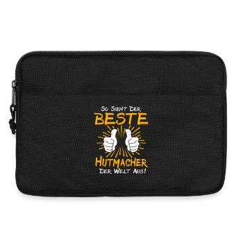Mad Hatter Gift Idea - Laptop bag 13" - black - Front