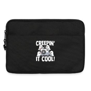 Technicien climatiseur Spooky Ghost CVAC - Sacoche pour ordinateur portable 13 pouces - noir - Devant