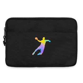 Handball Handball Player Colorful Dad Handball Player - Laptop bag 13" - black - Front