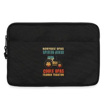  Landwirt Geschenke Landwirtschaft Traktor Bauer - Laptoptasche 13" - Schwarz - Vorne