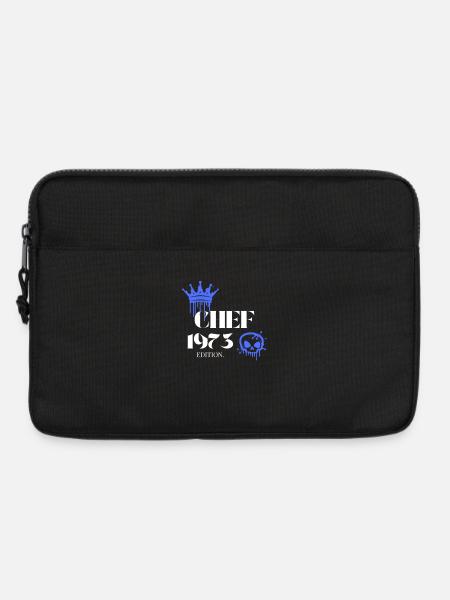 Chef Edition 1973 52 Birthday Saying - Laptop bag 13" - black