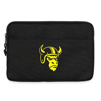 Biker Bull – Racing Spirit & Steel Head - Sacoche pour ordinateur portable 13 pouces - noir - Devant