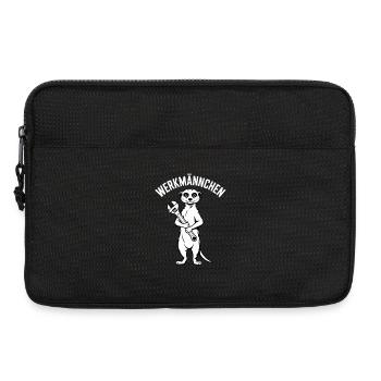 Erdmännchen Echter Heimwerker Mann Handwerker - Laptoptasche 13" - Schwarz - Vorne