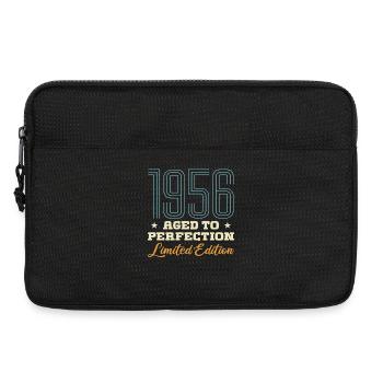 1956 Gift 70th Anniversary 70 Years Vintage 56 - Laptop bag 13" - black - Front
