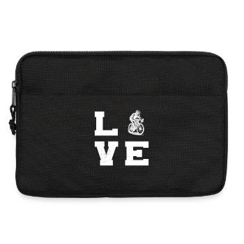 Road Bike Love Clear Look for Road Bike - Sacoche pour ordinateur portable 13 pouces - noir - Devant