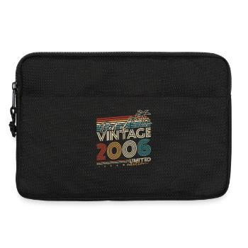 2006 Vintage Vintage Rétro Cadeau d’anniversaire - Sacoche pour ordinateur portable 13 pouces - noir - Devant