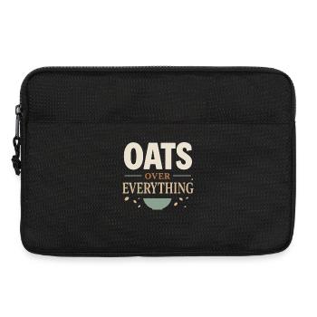 Porridge Breakfast Culture Overnight - Laptop bag 13" - black - Front