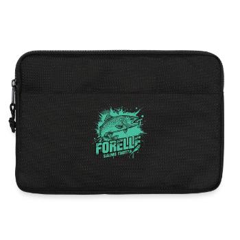 Trout – Beauty on the hook - Laptop bag 13" - black - Front
