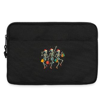 Acheteurs de squelettes dansants - Sacoche pour ordinateur portable 13 pouces - noir - Devant