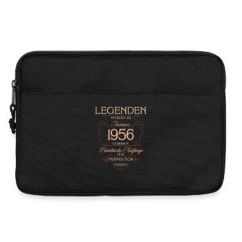 Légende du 70e anniversaire janvier 1956 - Sacoche pour ordinateur portable 13 pouces - noir - Devant