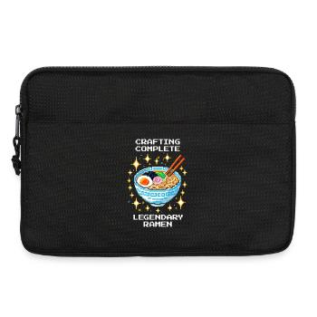 Crafting fertig: Legendäre Ramen - Laptoptasche 13" - Schwarz - Vorne