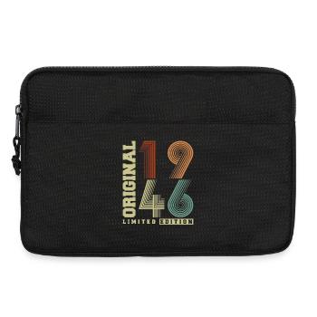Original 1946 Jahrgang Vintage Geburtstag Retro - Laptoptasche 13" - Schwarz - Vorne