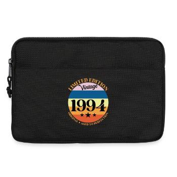 1994 Vintage-Geburtstagsgeschenk 94 Geburtstag - Laptoptasche 13" - Schwarz - Vorne