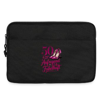 50 Still Exciting And Fabulous High Heels - Laptop bag 13" - black - Front