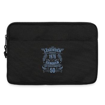 50e anniversaire Millésimes légendaires 1976 - Sacoche pour ordinateur portable 13 pouces - noir - Devant