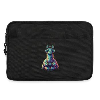 Llamma Gaming Jeux Animaux Jeux Drôle Llamma - Sacoche pour ordinateur portable 13 pouces - noir - Devant