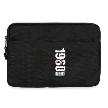 66th Birthday Original January Vintage 1960 - Laptop bag 13" - black - Front