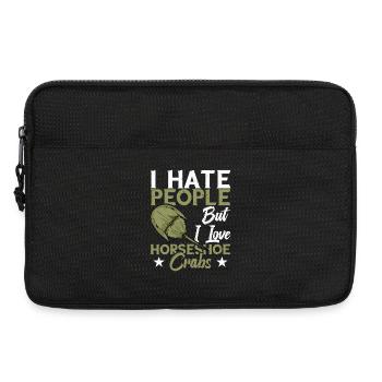  Horseshoe Crab Fan Encycloart Fossil Lover - Laptop bag 13" - black - Front