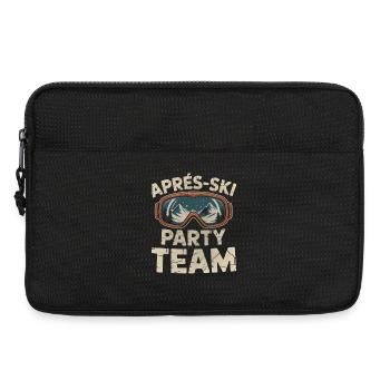 Apres Ski Team - Laptoptasche 13" - Schwarz - Vorne