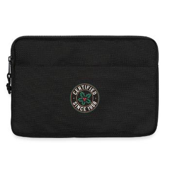 Certifié depuis 1958 comme Houx à motif de Noël - Sacoche pour ordinateur portable 13 pouces - noir - Devant