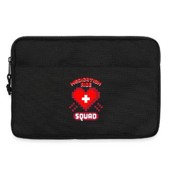 Équipe MFA d’assistants médicaux - Sacoche pour ordinateur portable 13 pouces - noir - Devant