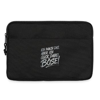 Je fais ça mais j’ai l’air vraiment plus drôle - Sacoche pour ordinateur portable 13 pouces - noir - Devant