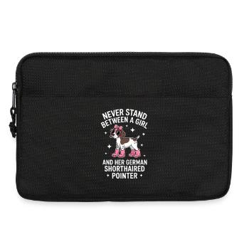 German Shorthair Sayings German Shorthair Gift - Laptop bag 13" - black - Front