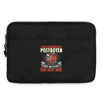 Postman BETTER BE NET TO YOUR POSTMAN - Laptop bag 13" - black - Front