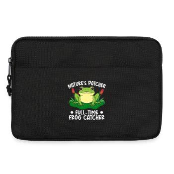 Frog Catcher Nature ́s Patcher Full-Time Catcher - Laptop bag 13" - black - Front