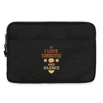 Ramen Bar Real Ramen Tonkotsu Broth - Laptop bag 13" - black - Front