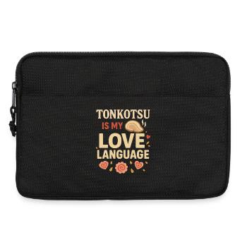 Ramen Bar Real Ramen Tonkotsu Broth - Laptop bag 13" - black - Front