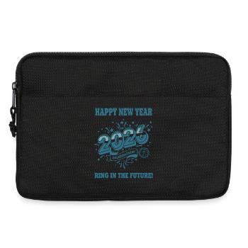 Frohes neues Jahr 2026 Celebration Ring Zukunft - Laptoptasche 13" - Schwarz - Vorne