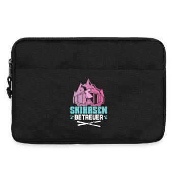 Moniteur de ski SUPERVISEUR DE SKI BUNNY Ski Fun de ski - Sacoche pour ordinateur portable 13 pouces - noir - Devant