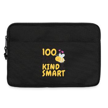 100 Days of bee ing kind and smart - Laptop bag 13" - black - Front