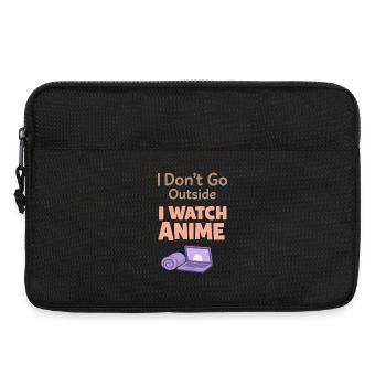 Anime-hausmensch Cuddly Weeb - Laptop bag 13" - black - Front